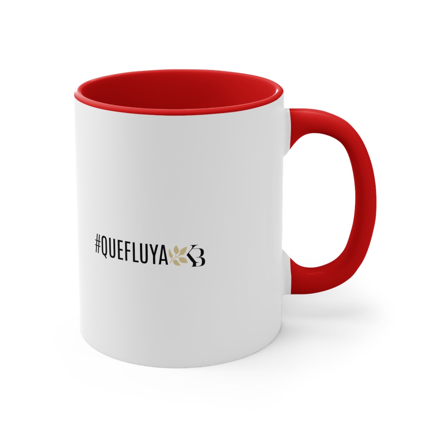 Que Fluya Coffee Mug, 11oz