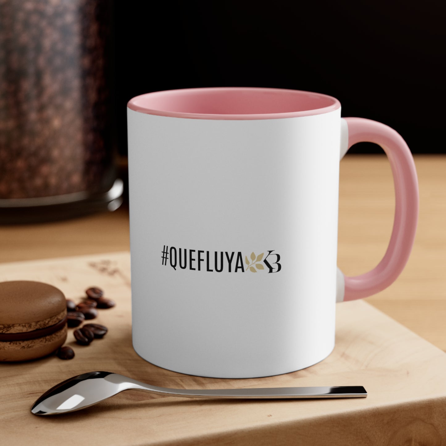 Que Fluya Coffee Mug, 11oz
