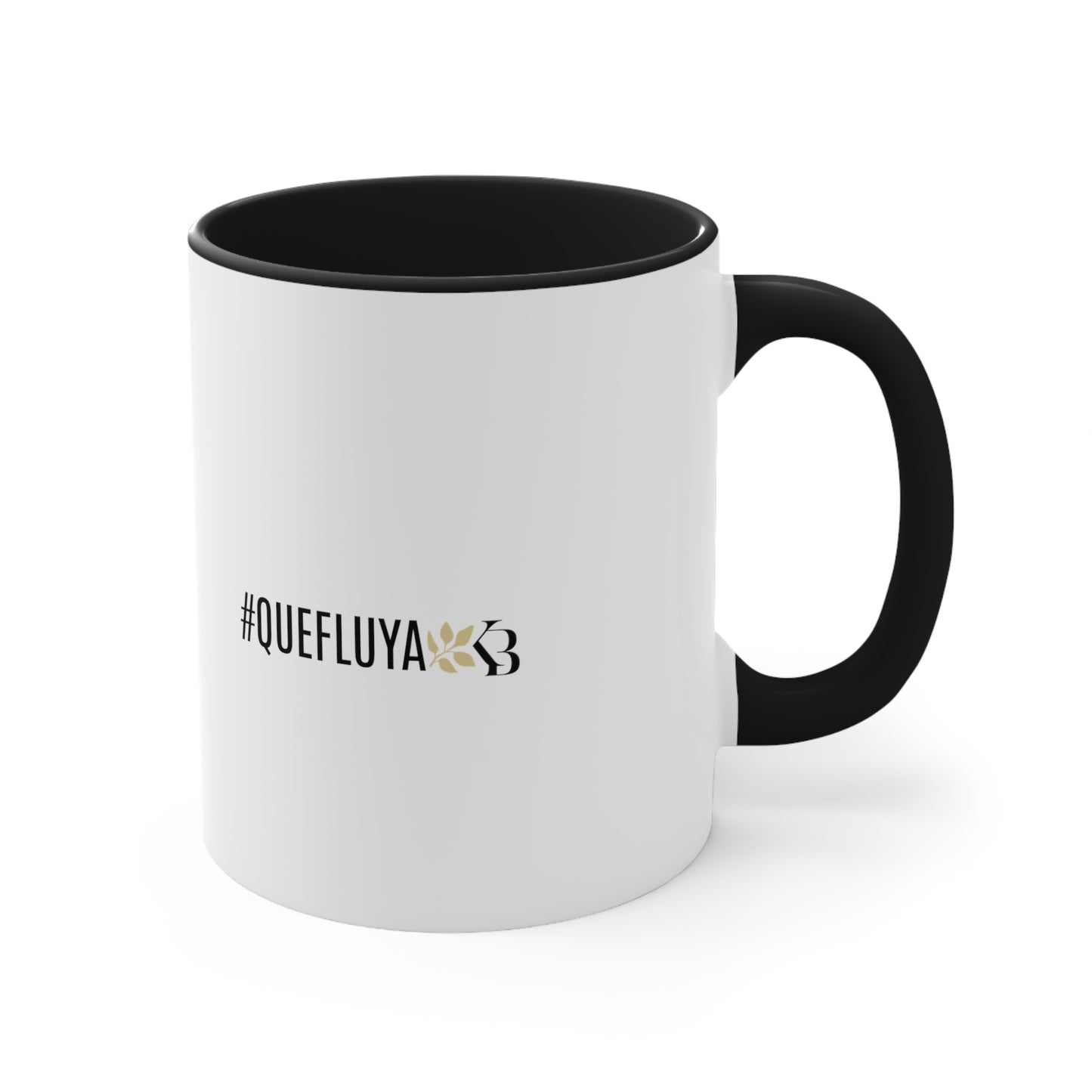Que Fluya Coffee Mug, 11oz