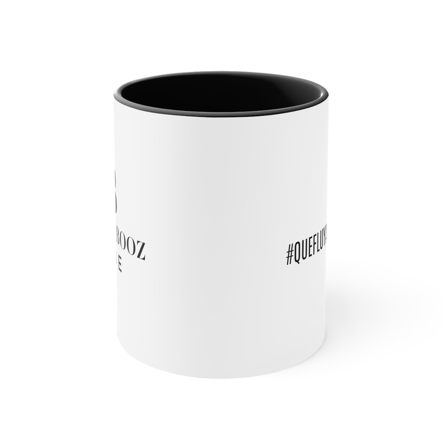 Que Fluya Coffee Mug, 11oz