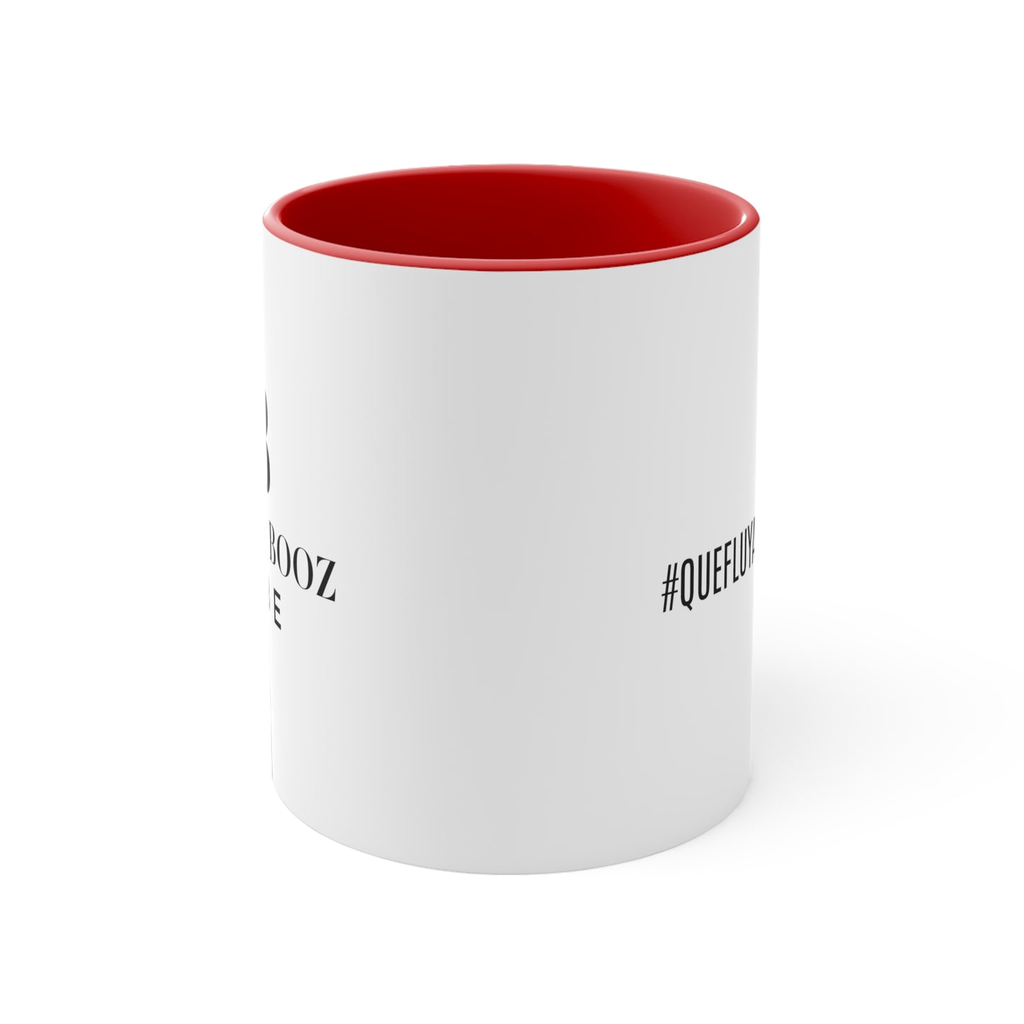 Que Fluya Coffee Mug, 11oz