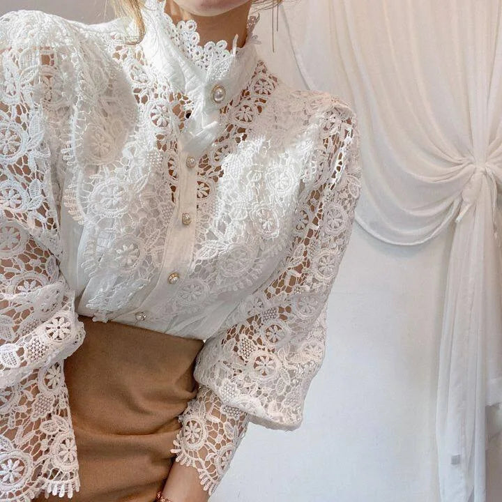 Elegant Lace Blouse
