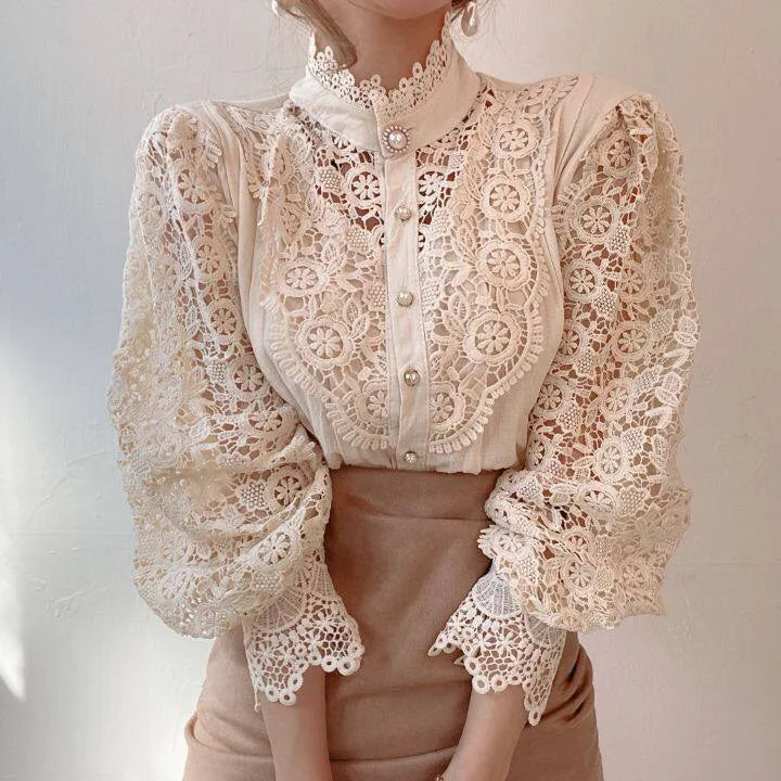 Elegant Lace Blouse