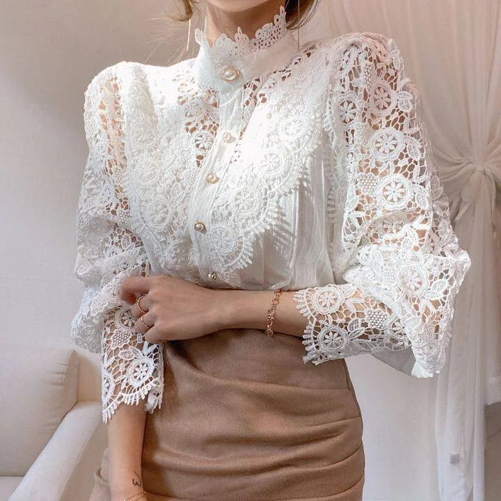 Elegant Lace Blouse