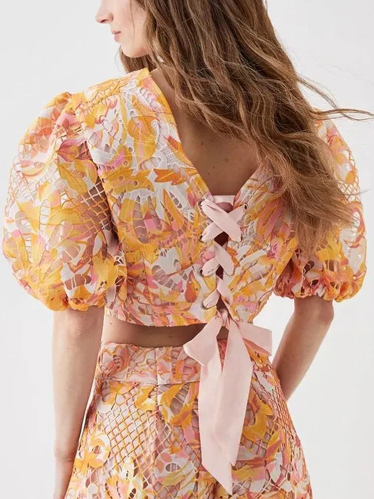 Runway Couture Two Piece Set