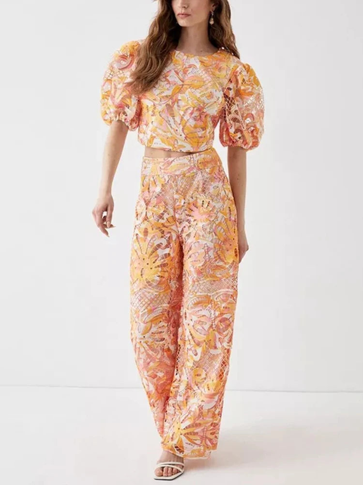 Runway Couture Two Piece Set