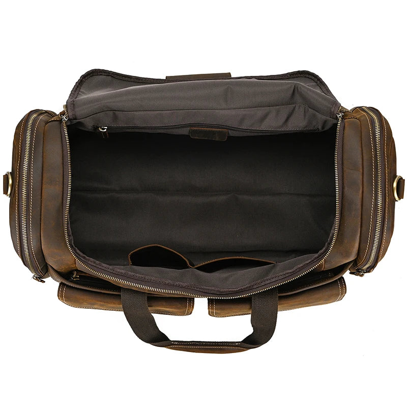 Wanderlust Leather Duffle
