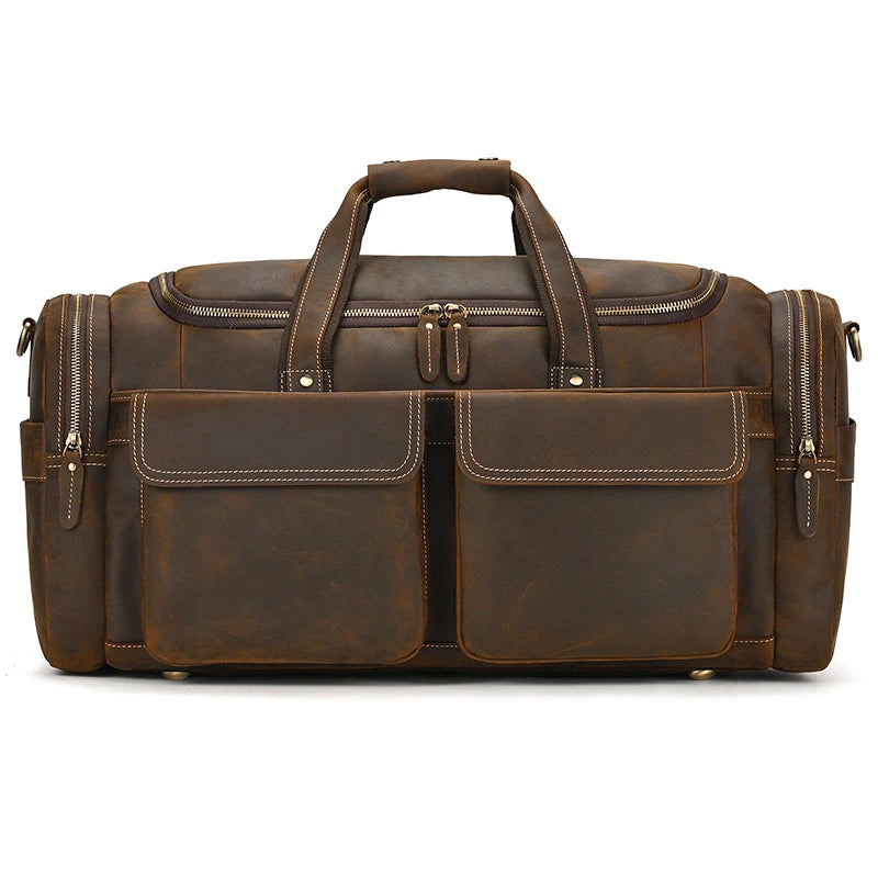 Wanderlust Leather Duffle